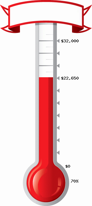 Fundraising thermometer Image Luxury Fundraising thermometer