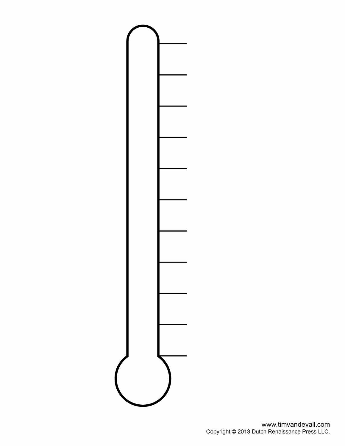 Fundraising Thermometer Image