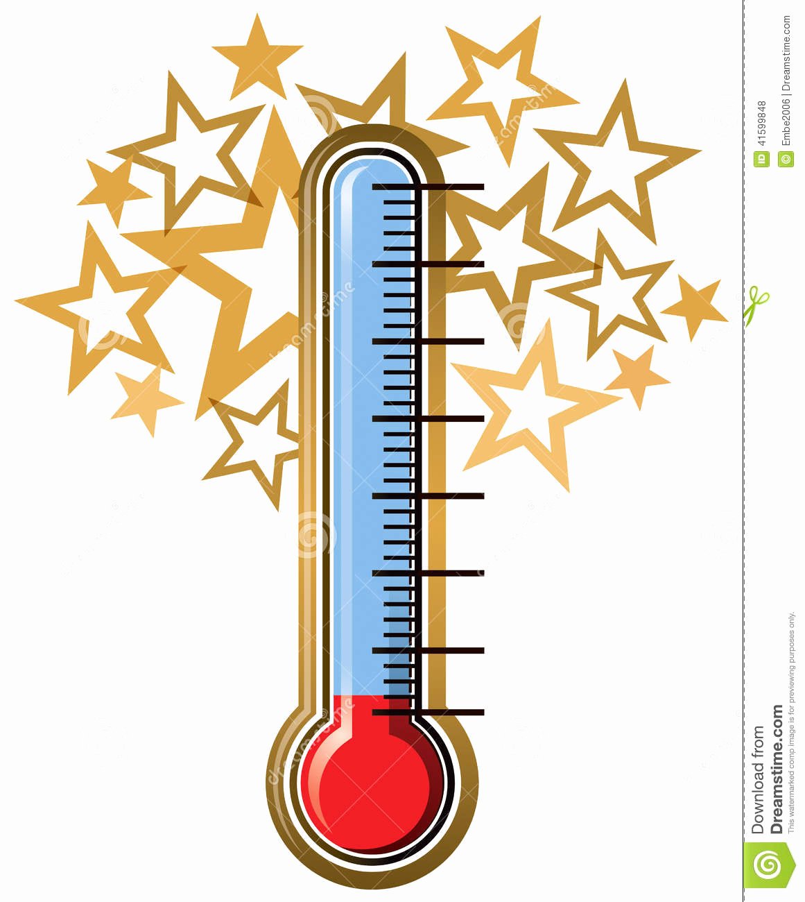 Fundraising thermometer Template Editable Awesome Blank thermometer