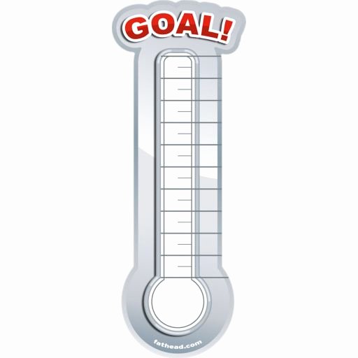 Fundraising thermometer Template Editable Lovely Pinterest Discover and Save Creative Ideas