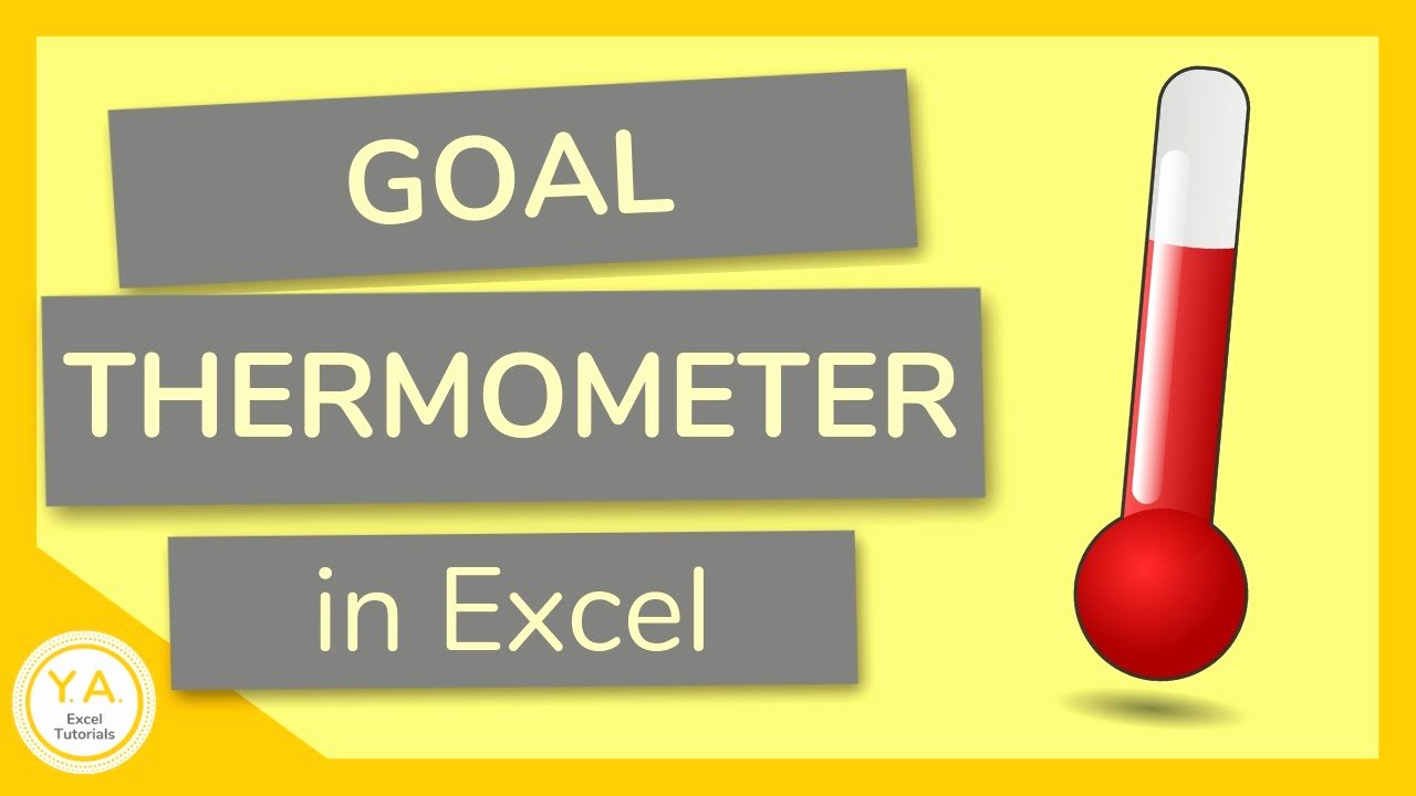 Fundraising thermometer Template Excel Best Of How to Make A Goal thermometer In Excel Tutorial ?️