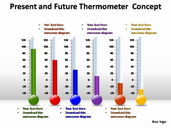 Fundraising thermometer Template Powerpoint Awesome thermometer Powerpoint Template Cpanjfo