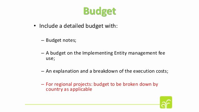 Funds Request form Template Inspirational Understanding the Review Criteria and Adaptation Fund