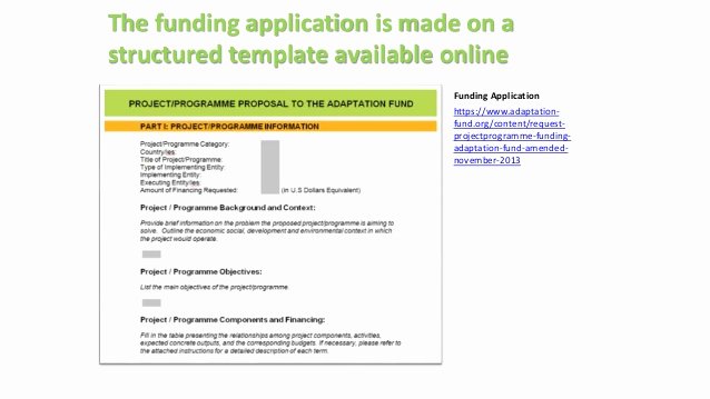 Funds Request form Template New Understanding the Review Criteria and Adaptation Fund
