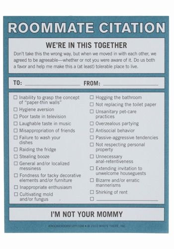 Funny Roommate Agreement Inspirational 25 Best Ideas About Roommate Agreement On Pinterest