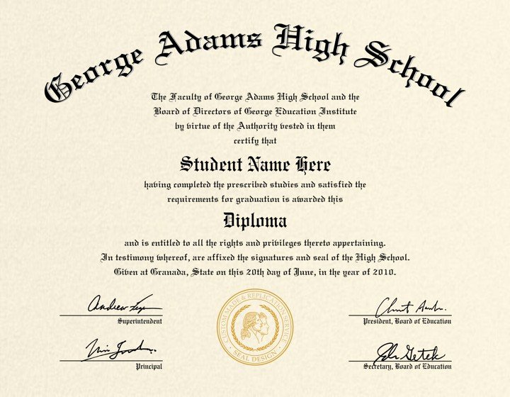 Ged Certificate Template Download Awesome High School Diploma Template Printable Certificate