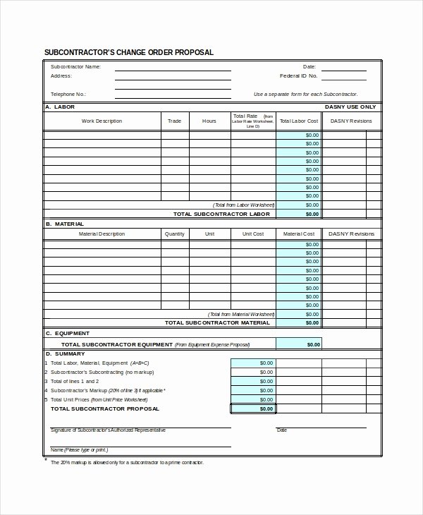 General Contractor Business Plan Template Best Of Contractor Proposal Template 13 Free Word Document