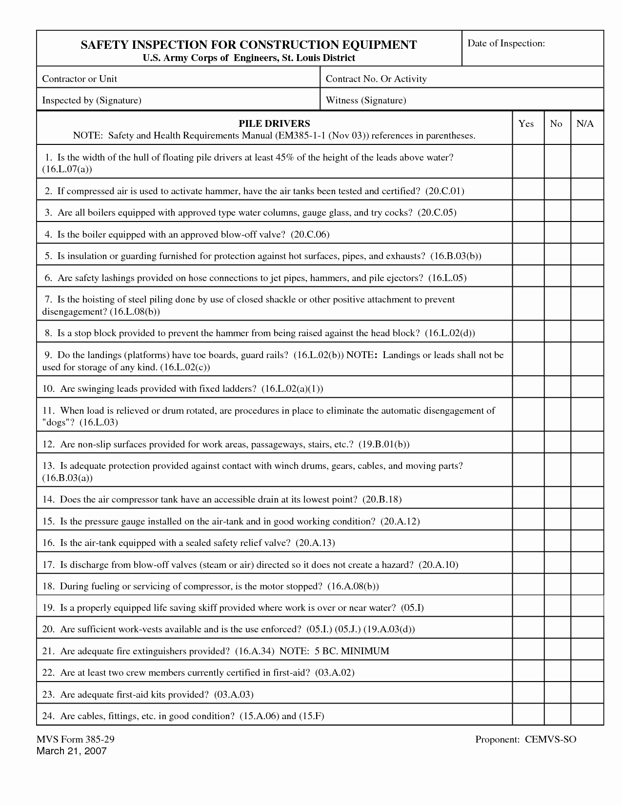 General Contractor Checklist Template Fresh 29 Of Construction Site Safety Checklist Template