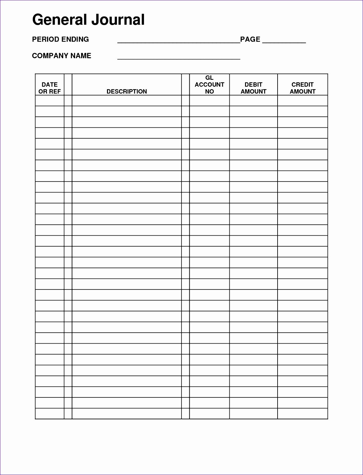 General Journal Template Excel Best Of 14 General Journal Excel Template Exceltemplates