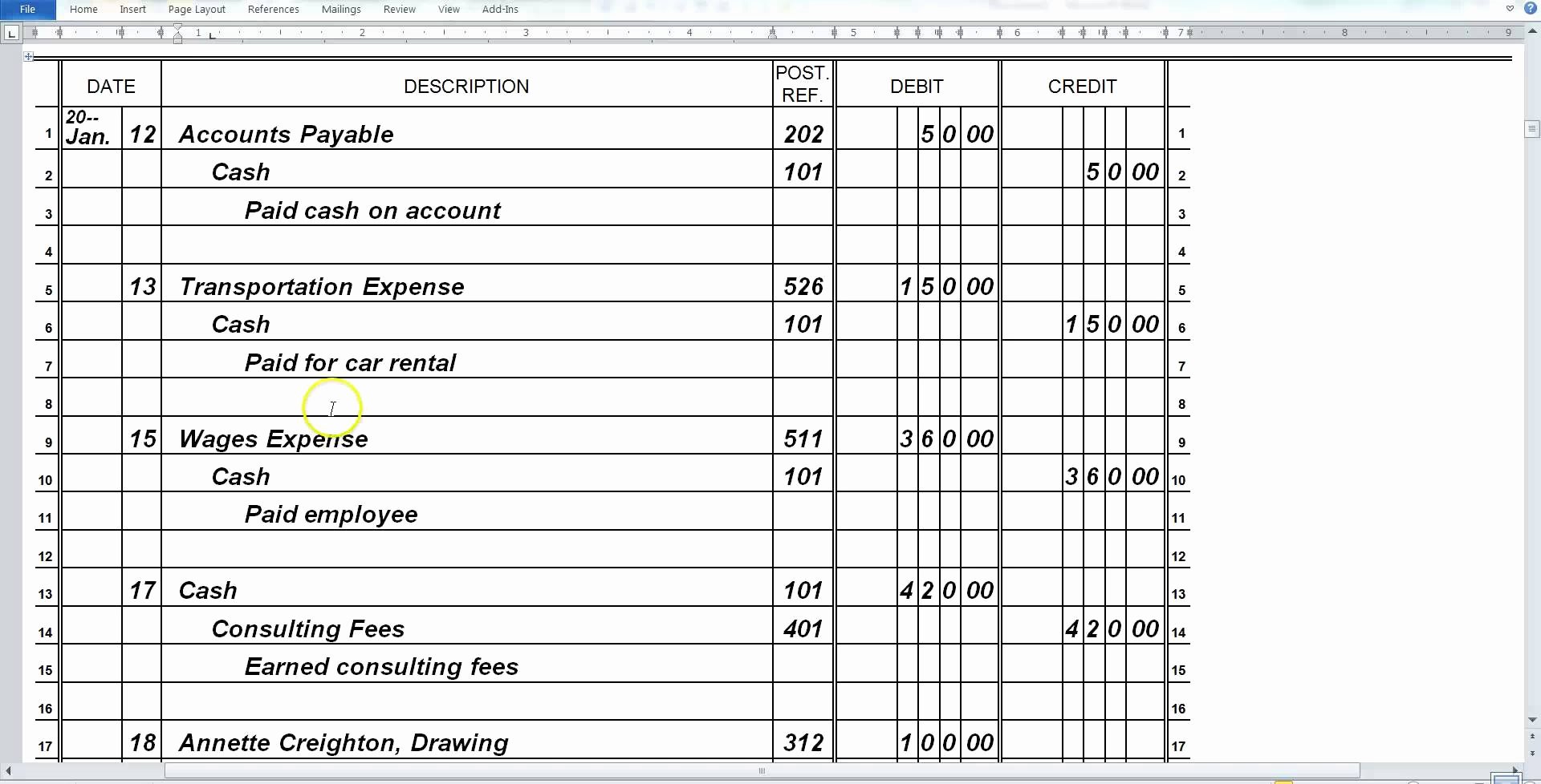 General Journal Template Excel Unique 30 Of Accounting General Journal Excel Template