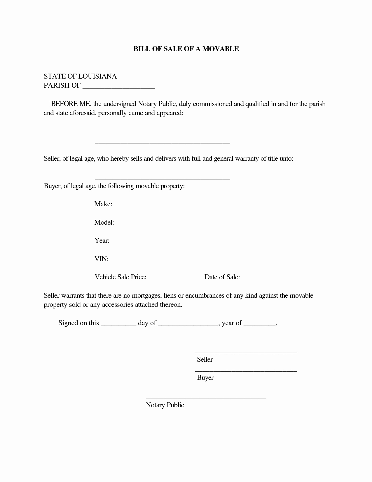 Generic Bill Of Sale form Printable Luxury Free Printable Camper Bill Of Sale form Free form Generic