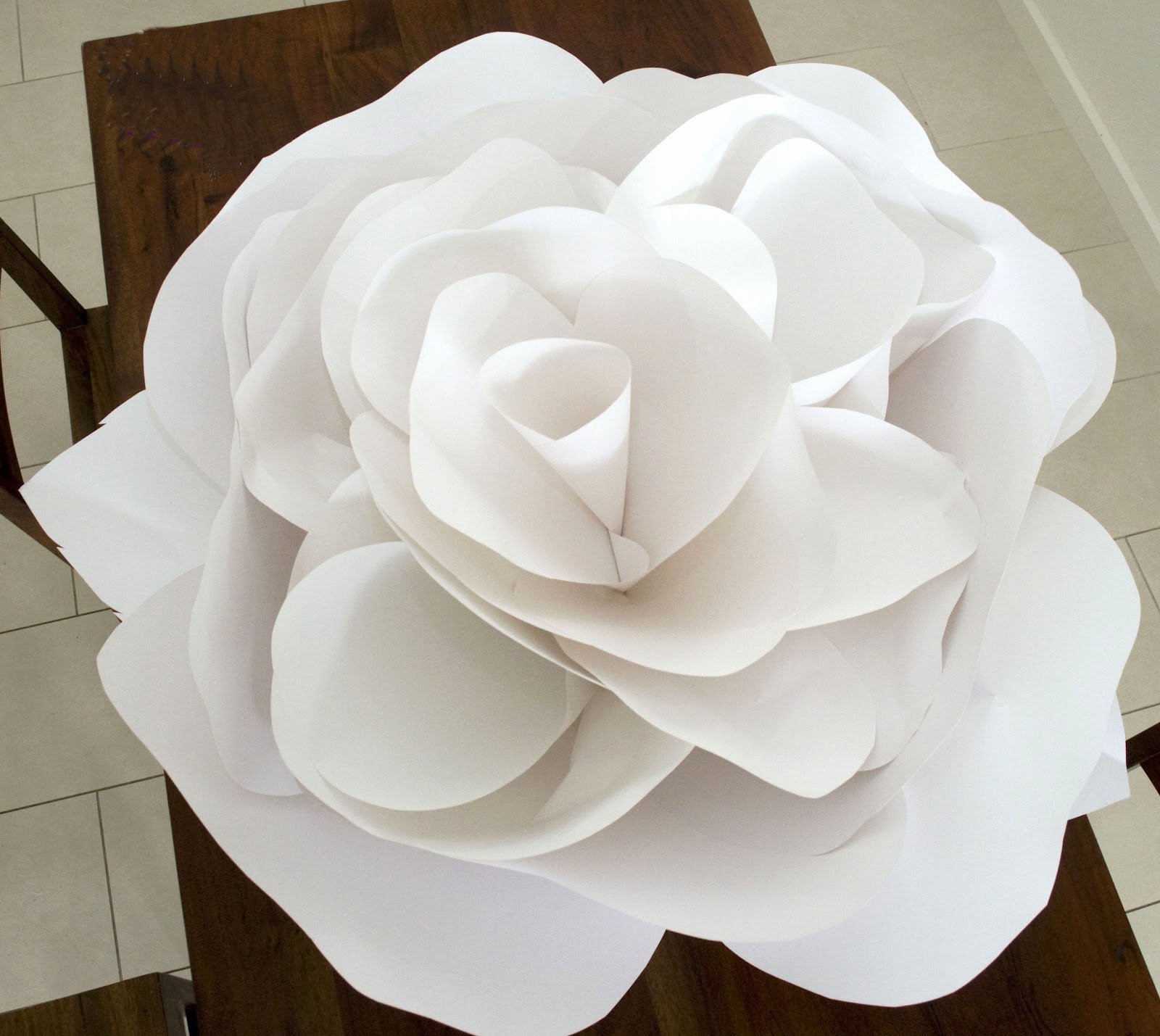 Giant Rose Template Best Of Grace Designs Giant Paper Flowers