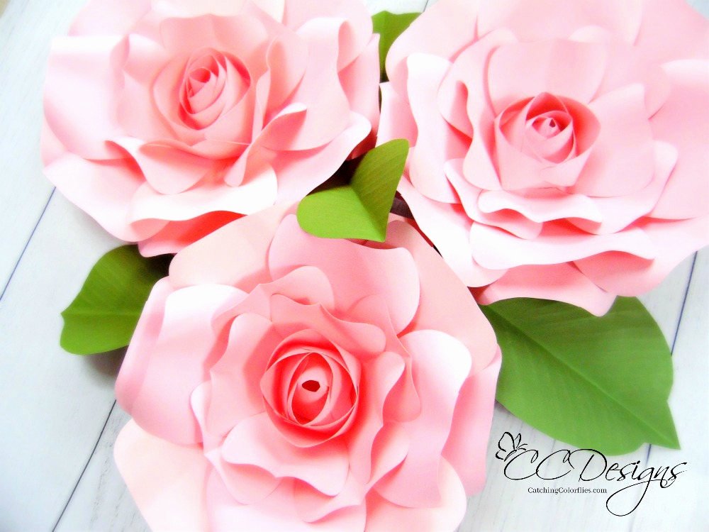 Giant Rose Template Elegant Diy Giant Rose Templates Paper Rose Patterns &amp; Tutorials