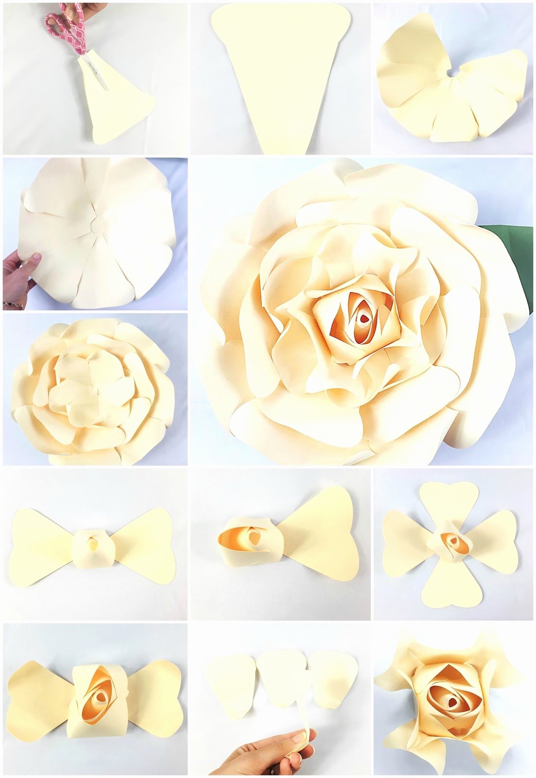 Giant Rose Template Fresh Mama S Gone Crafty Giant Paper Rose Tutorial Majesty