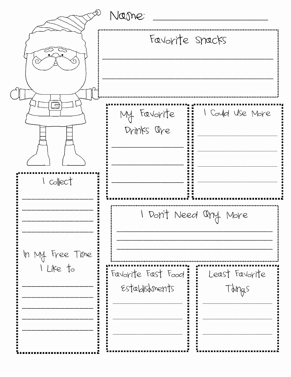 Gift Exchange Wish List Template Elegant What S the Buzz In First