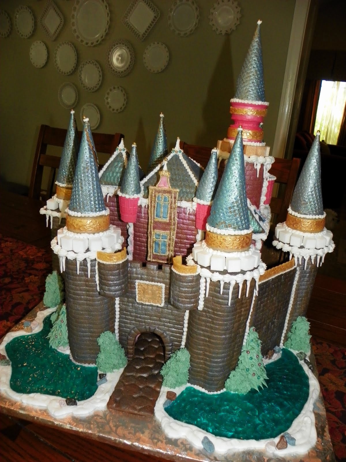 Gingerbread Castle Template Awesome Plumeria Cake Studio Gingerbread Castle 2010