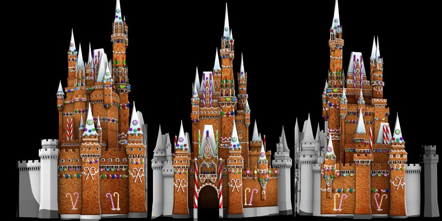 Gingerbread Castle Template Lovely Sneak Peek Holiday Surprises Ing to ‘the Magic the