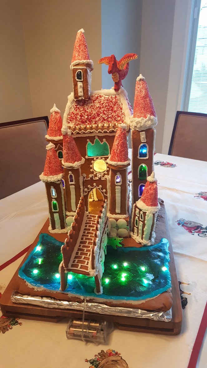 Gingerbread Castle Template New 2016 Gingerbread Castle – Little Biddle Bakery