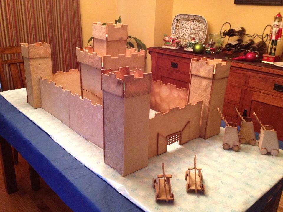 Gingerbread Castle Template Unique Project