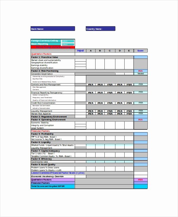 Golf Scorecard Template Excel Lovely Scorecard Template