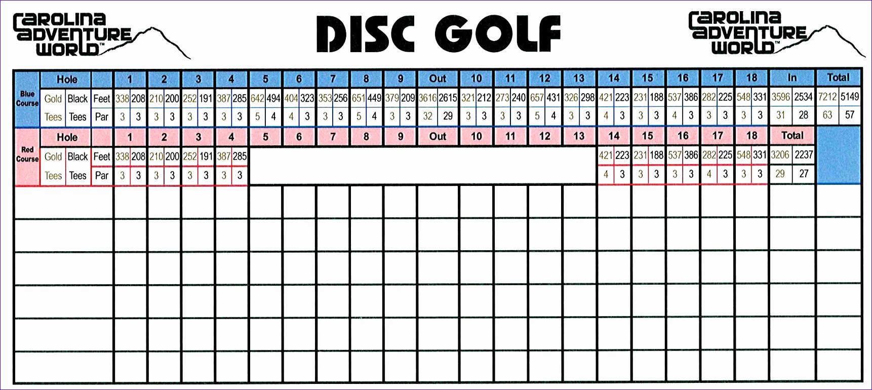 Golf Scorecard Template Excel Unique 6 Golf Scorecard Template Excel Exceltemplates