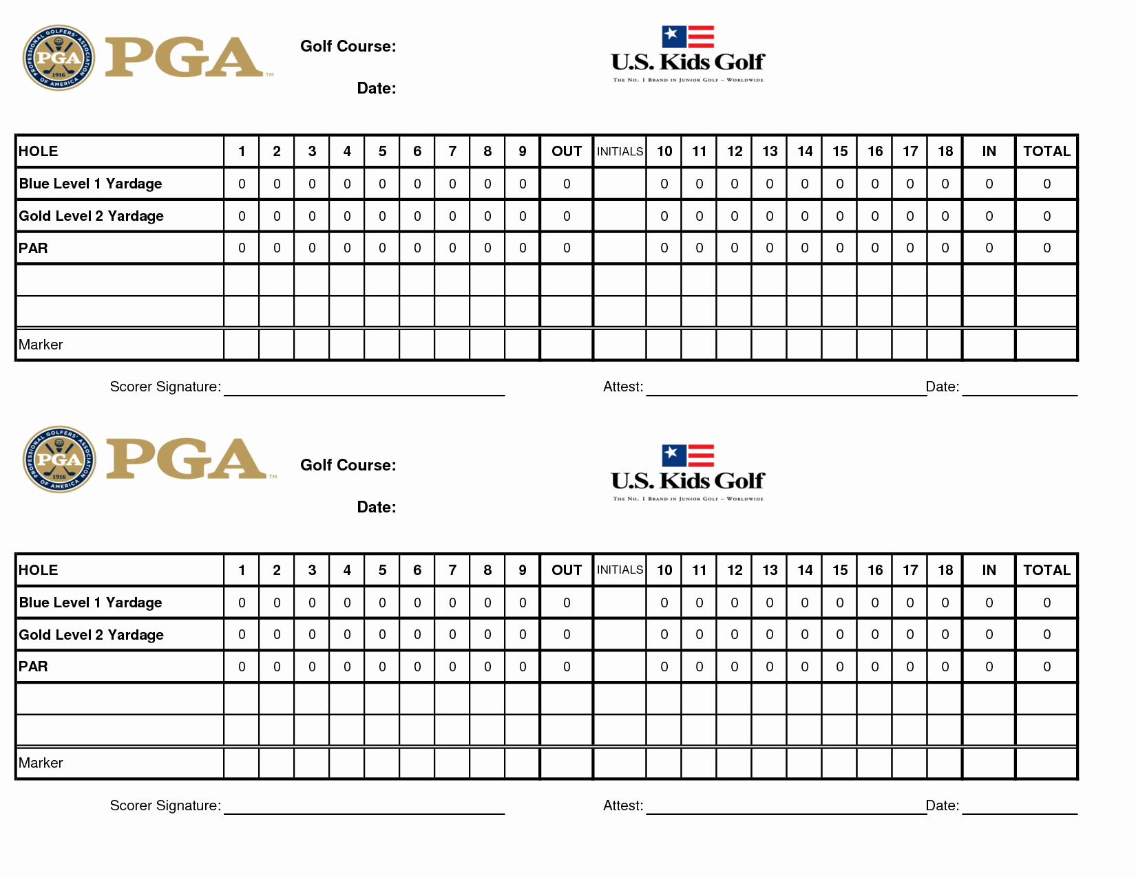 Golf Scorecard Template Excel Unique Best S Of Scorecard Template Excel Project