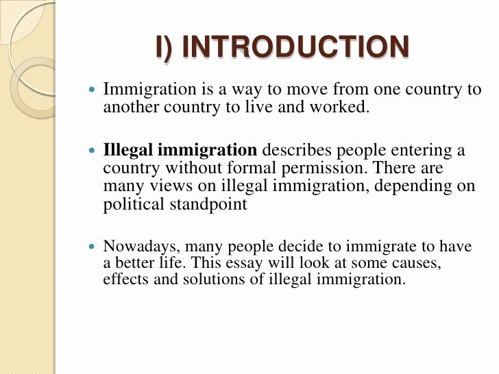 Good Title for Immigration Essay Best Of Short Essay On Immigration