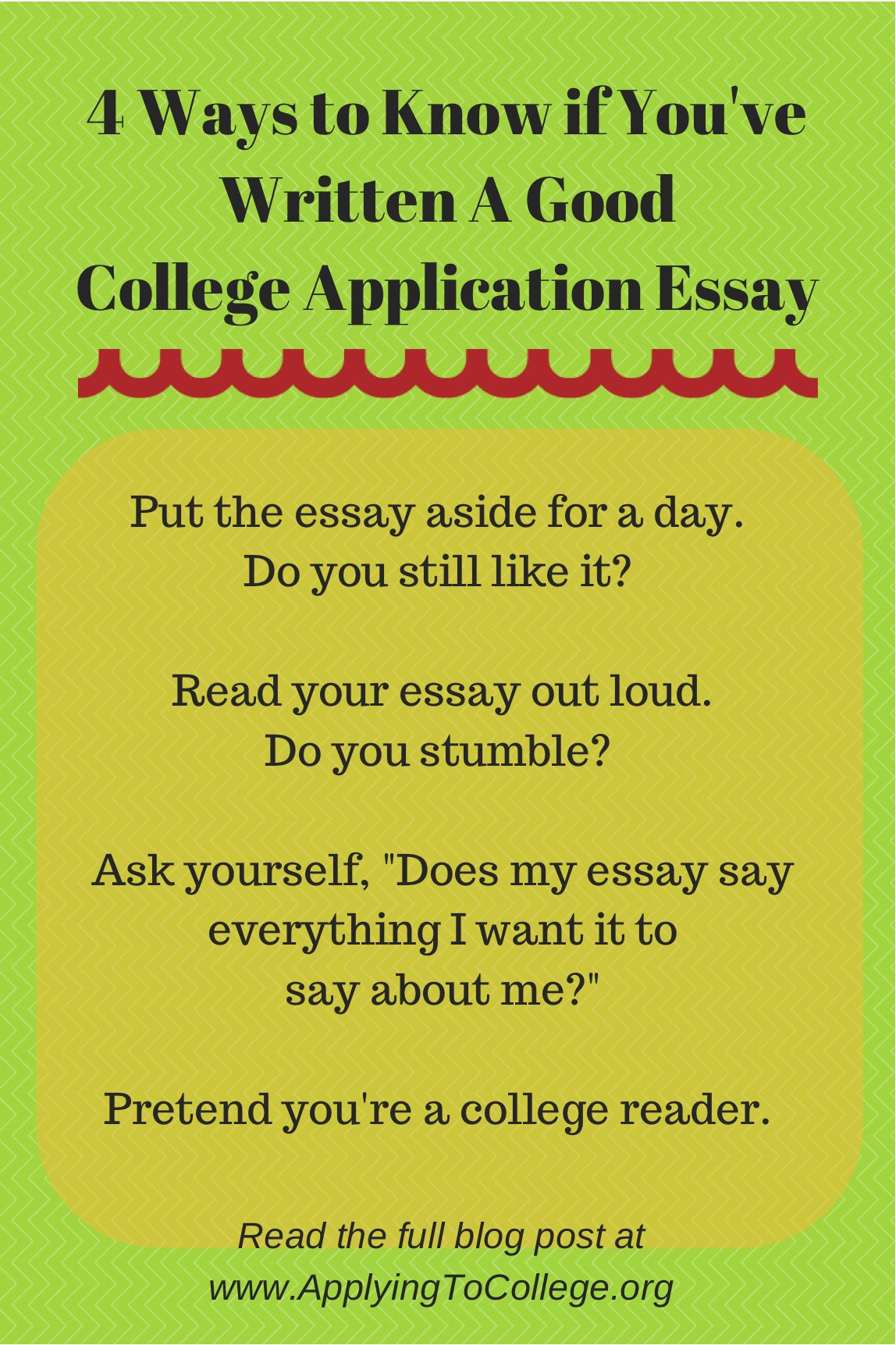 good titles for essay about college