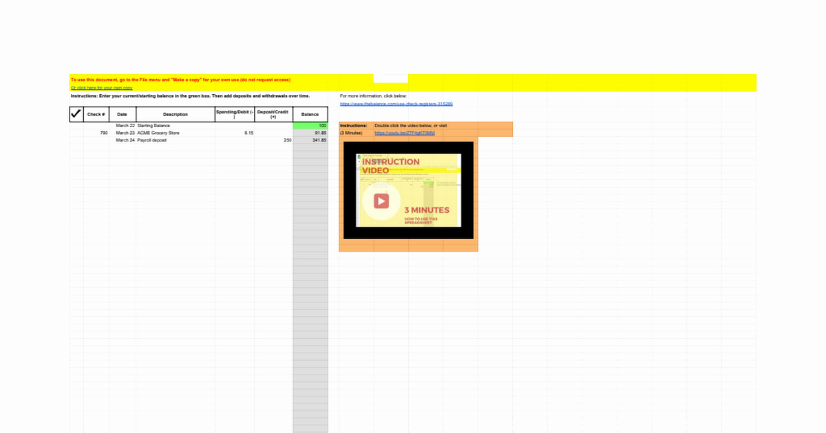 Google Docs Check Register Beautiful Check Register Template Google Sheets