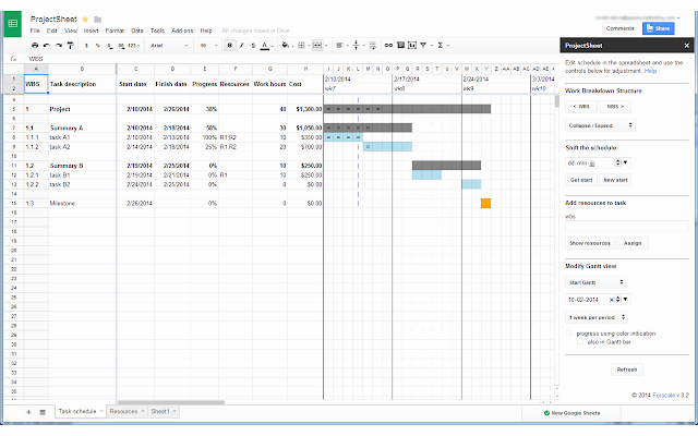 Google Docs Check Register Beautiful Projectsheet Planning Google Sheets Add On