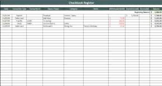 Google Docs Check Register Elegant 9 Excel Checkbook Register Templates Excel Templates