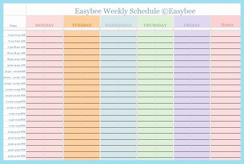 Google Docs Itinerary Template Awesome Schedule Template Google Docs