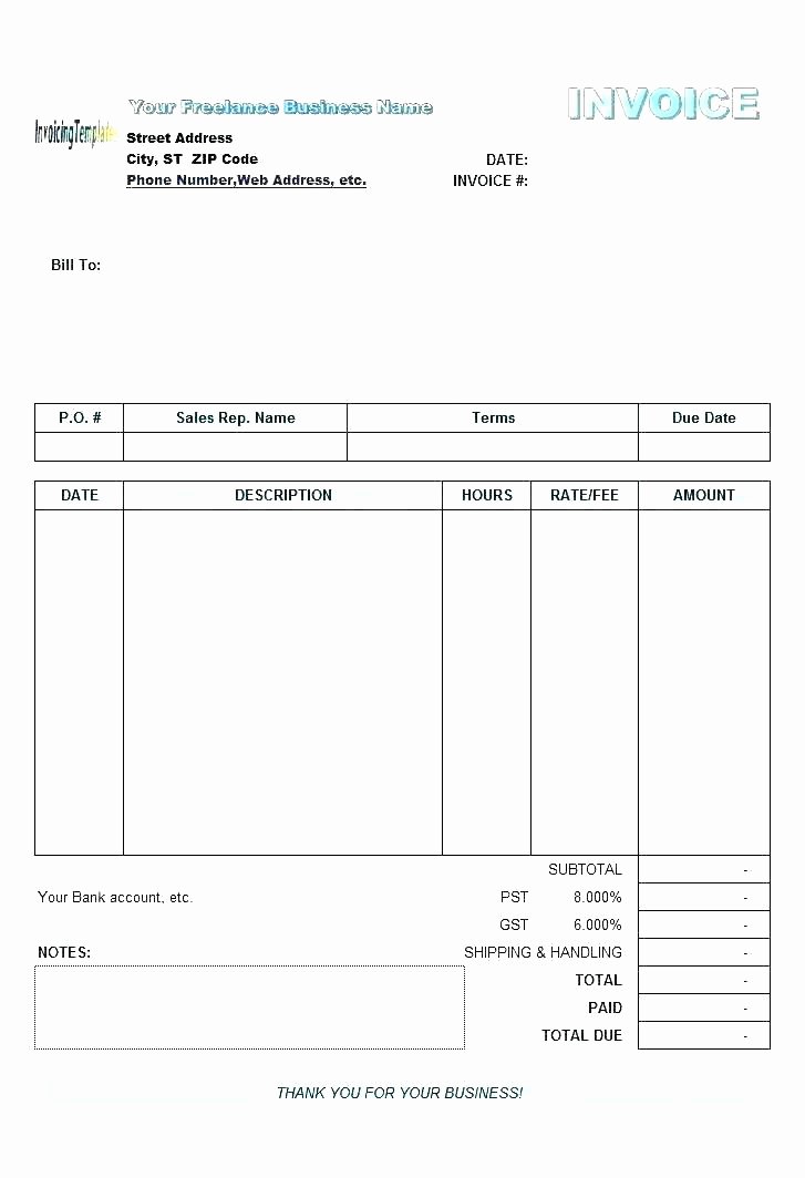 Google Docs Receipt Template Best Of Google Doc Invoice Template