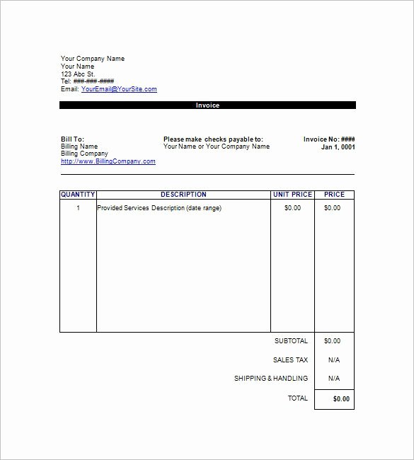 Google Docs Receipt Template Lovely Google Invoice Templates Free Download Invoice Template