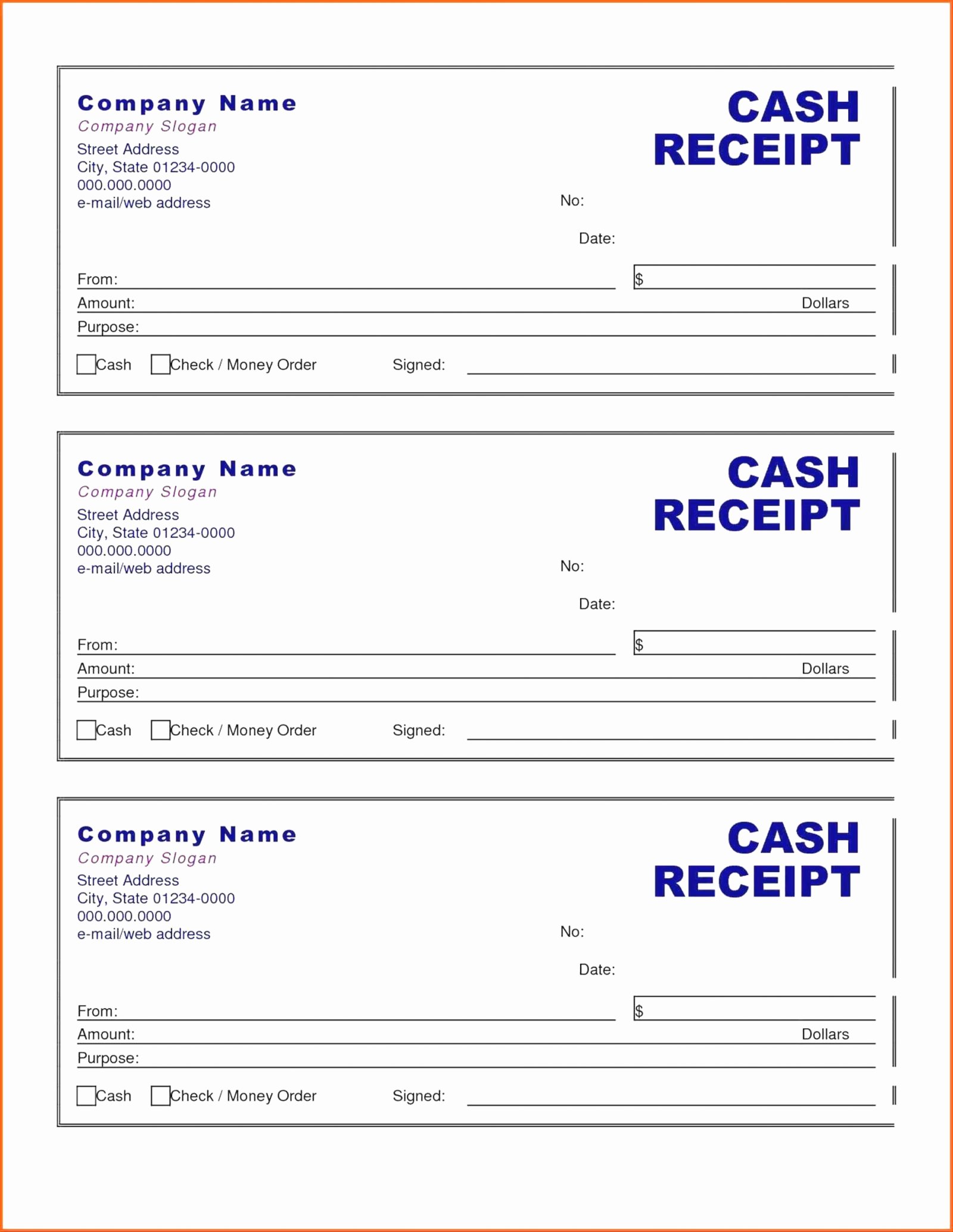 Google Docs Receipt Template New 15 Pages Receipt Template