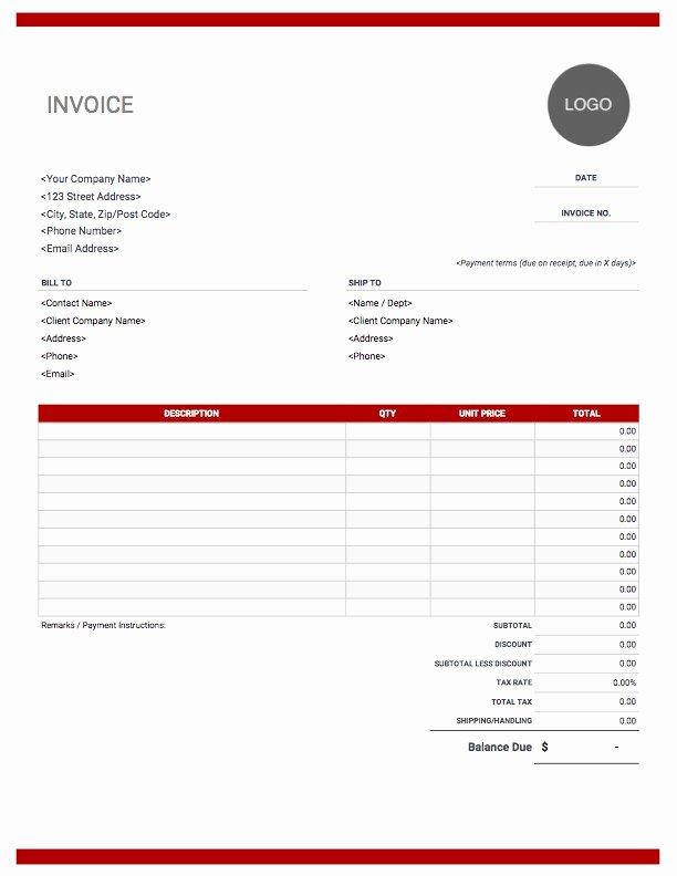 Google Sheet Invoice Template Elegant Template Invoice Google Sheets Savethemdctrails