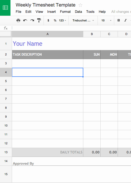 Google Sheet Invoice Template New Free Invoice &amp; Timesheet Templates Cashboard