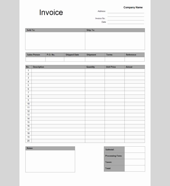 Google Sheet Invoice Template Unique Google Invoice Maker