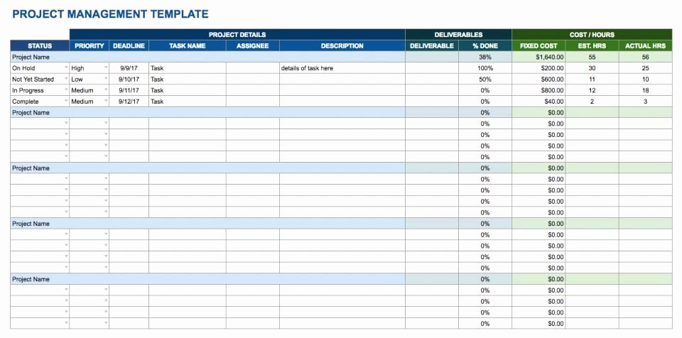 Google Sheets Travel Itinerary Template Beautiful Free Google Docs and Spreadsheet Templates Smartsheet