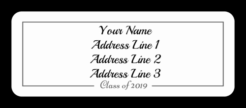 Graduation Address Labels Template Free Fresh Graduation Day Labels Download Graduation Label Designs