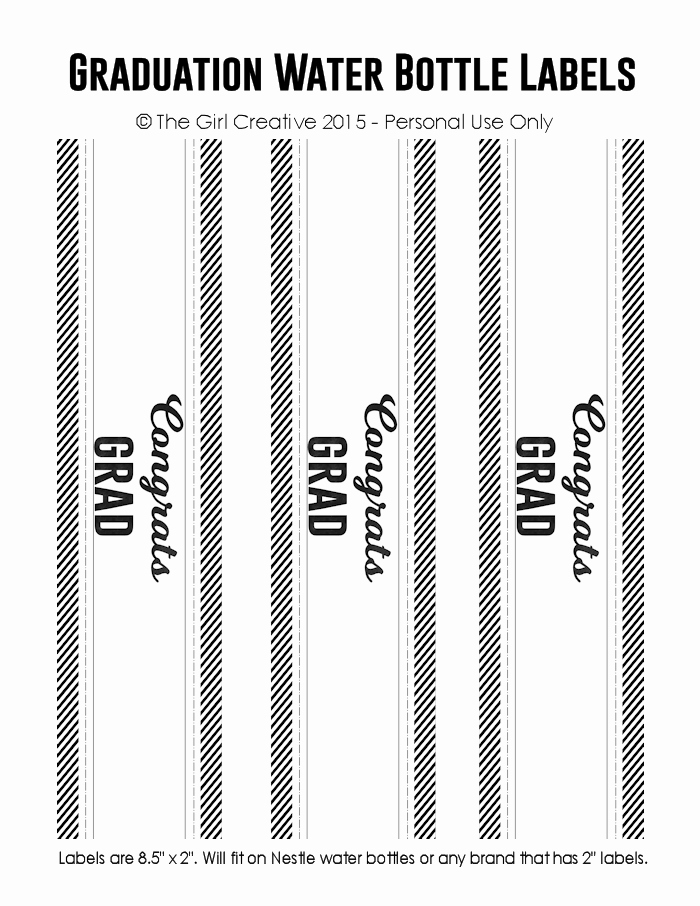 Graduation Address Labels Template Free New 28 Of 2016 Graduation Template Free Printable Label