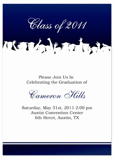 Graduation Card Template Word Unique Graduation Announcement Templates Free Invitation Template