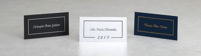 Graduation Name Cards Template Best Of Name Cards for Graduation