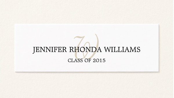 Graduation Name Cards Template Elegant 7 Graduation Name Cards Free Psd Vector Eps Png