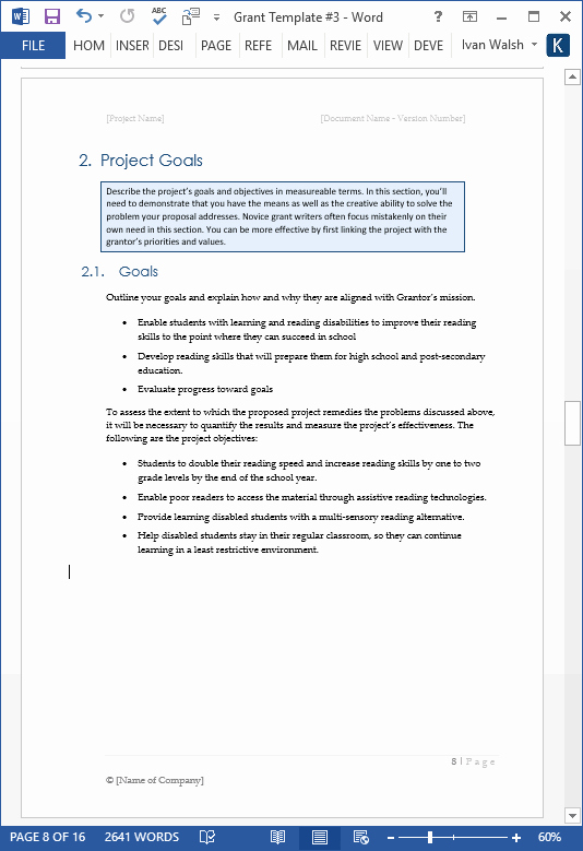 Grant Application form Template Awesome Grant Proposal Template Ms Fice