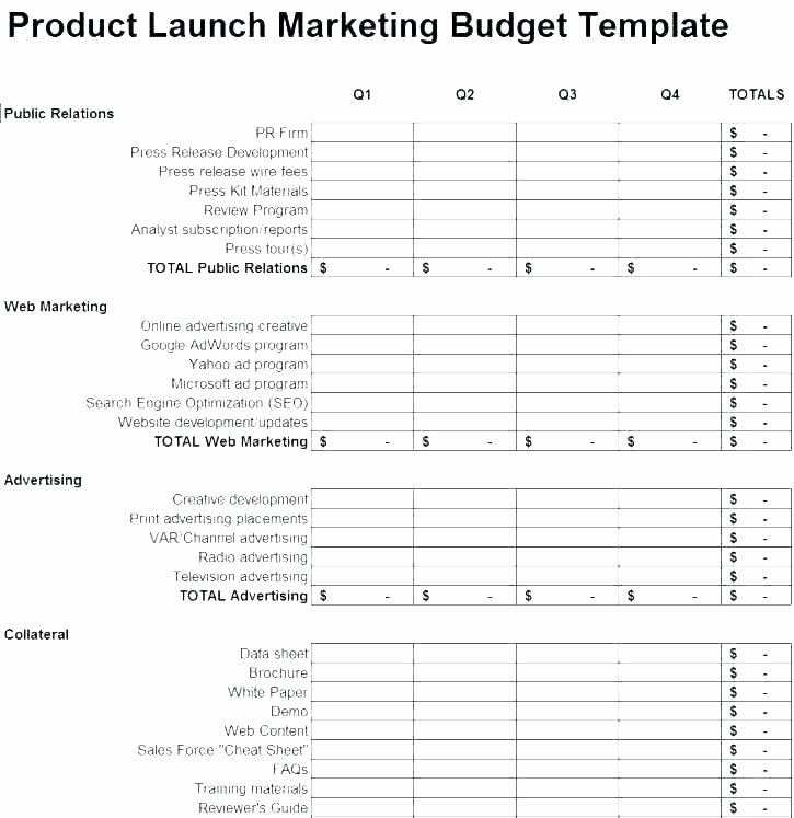 Grant Application form Template Beautiful Personal Bud Template Monthly Financial south Printable