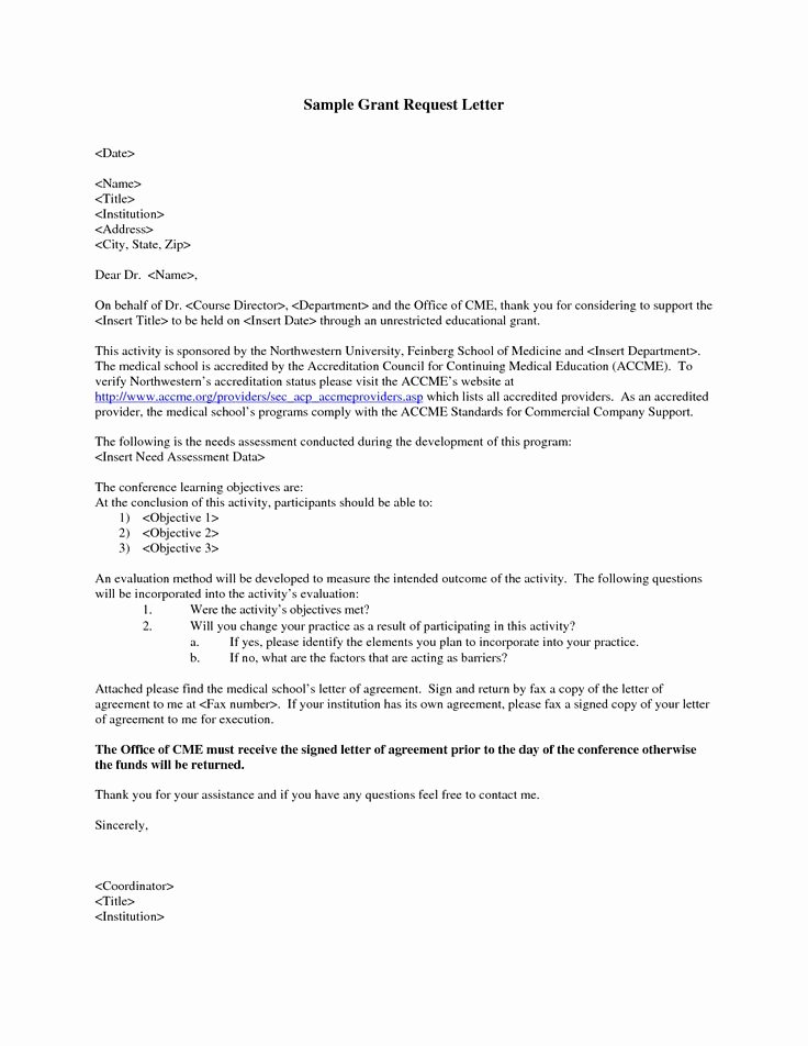 Grant Application form Template Unique Grant Request Letter Write A Grant Request Letter