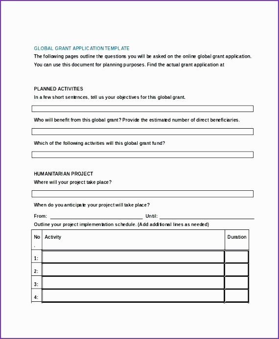 Grant Financial Report Template Beautiful Grant Report form