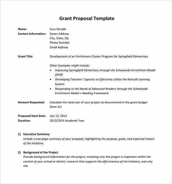 Grant Report Example Fresh Grant Bud Example