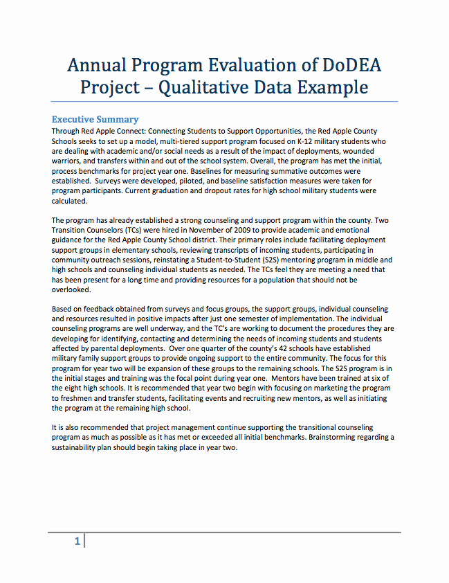 Grant Report Sample Beautiful Evaluation Resources